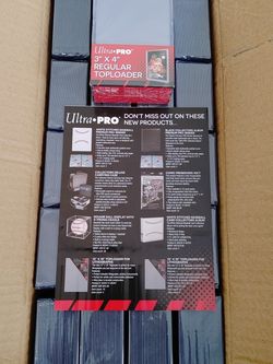 Ultra PRO Regular 3" x 4" Toploaders - QTY 25