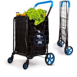 Serenlife Large Folding Utility Cart