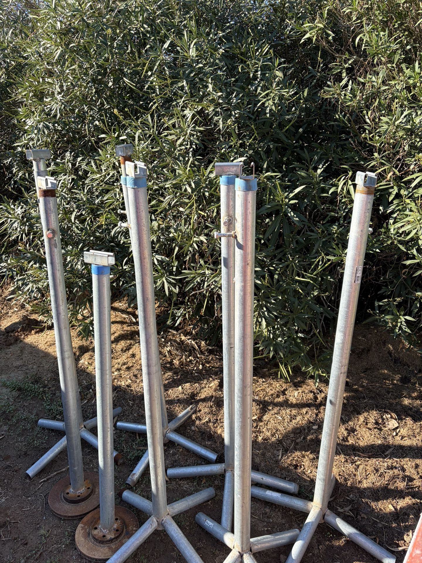 Rigid Pipe Stands Built Them For My Ground Mount Solar Done With Them