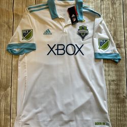 Seattle Sounders FC 2017/18 Away Player Issued Adizero Jersey