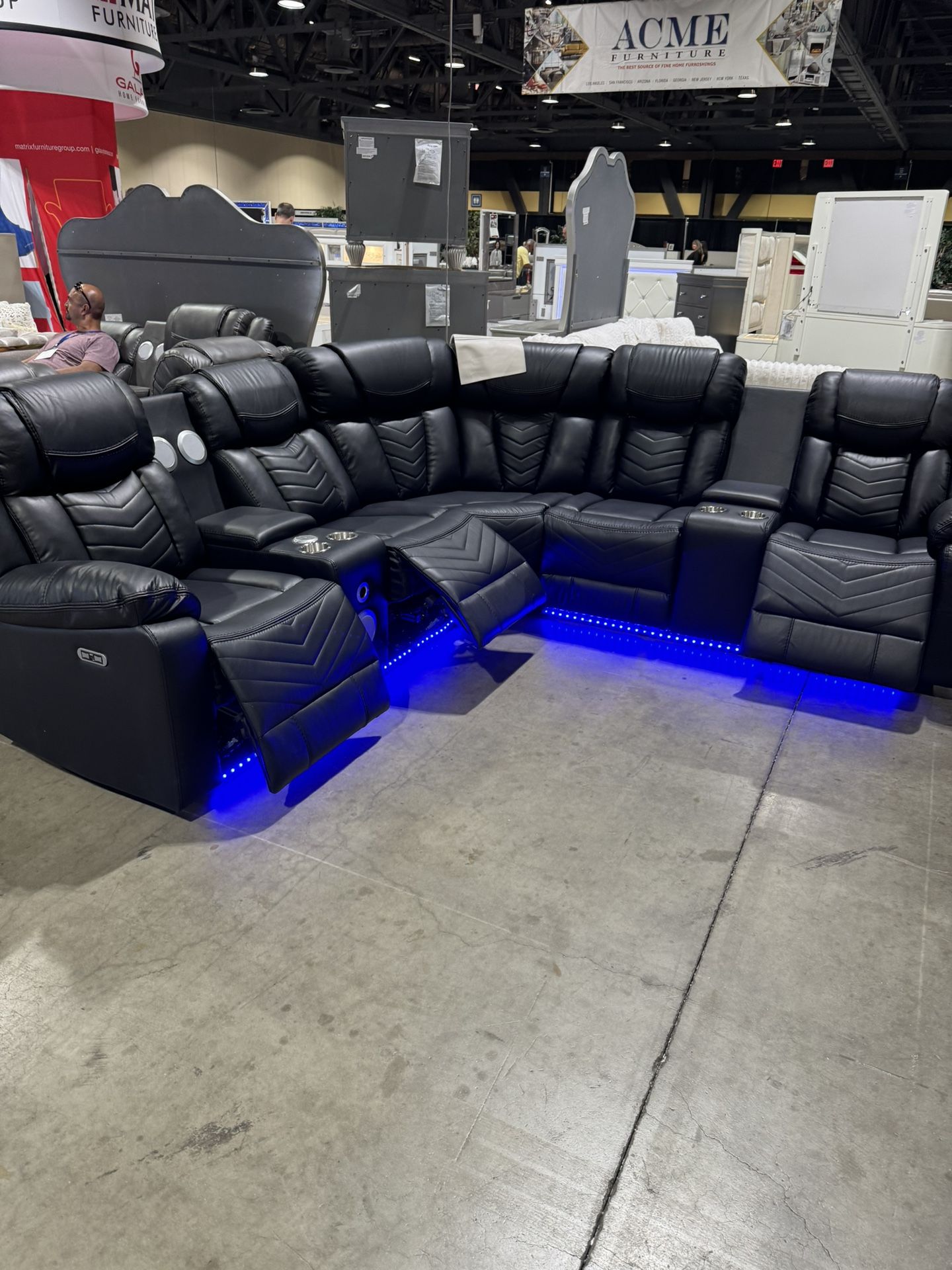 Leather Sectional Sofa