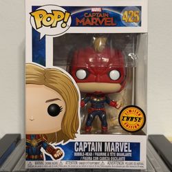 Funko Pop! Marvel Captain Marvel (Masked) #425 Chase Variant Vinyl Figure!