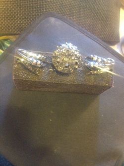 Marquesite earrings and ring