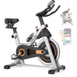 Like-New YOSUDA Magnetic Indoor Cycling Bike - Quiet, Smooth Ride, 300lb Capacity - Must Go Fast!!