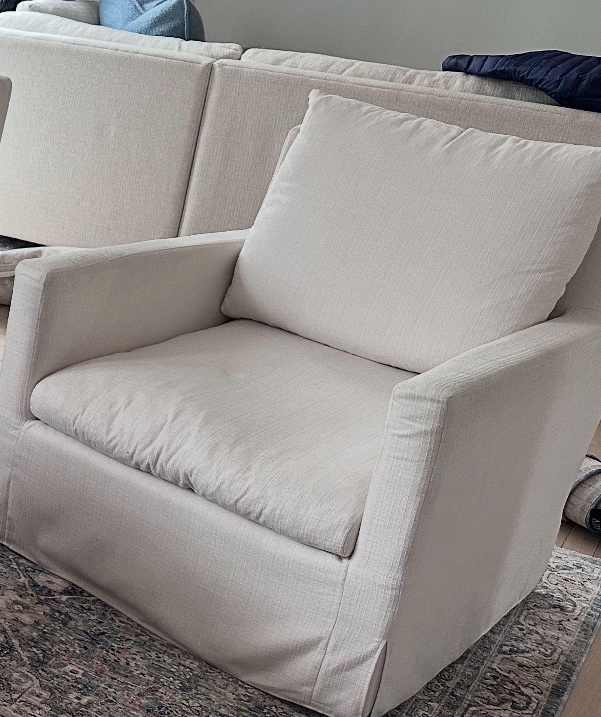 World Market Swivel Down Chair