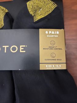 Goldtoe Authentic Black Socks For Men MISB Brand New Cash Local Only!