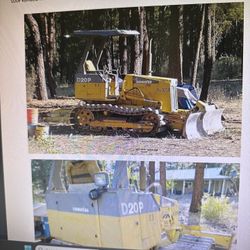 D20P Komatsu Mini Dozer
