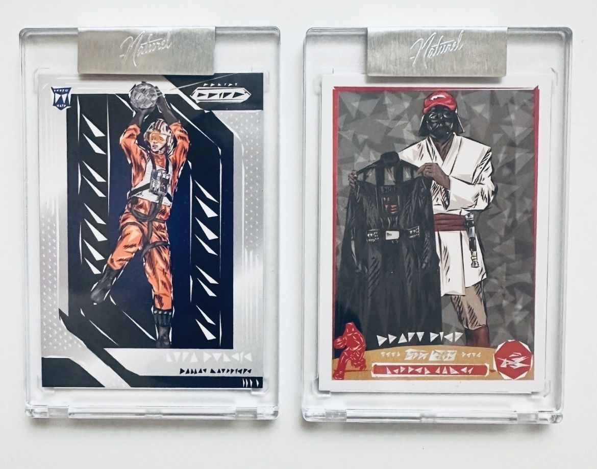 Star Wars NBA Crossover Naturel Cards 
