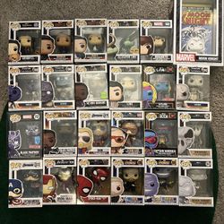 Marvel Funko Pops  (SEE DESCRIPTION)