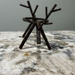 Rustic Charm Metal Reindeer Votive Candle Holder From Yankee Candle 