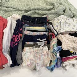 Little girl clothes big bag bundle 5/6T