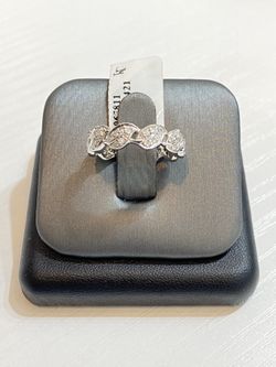 14K Leaf Diamond Ring .50ct Natural Diamonds