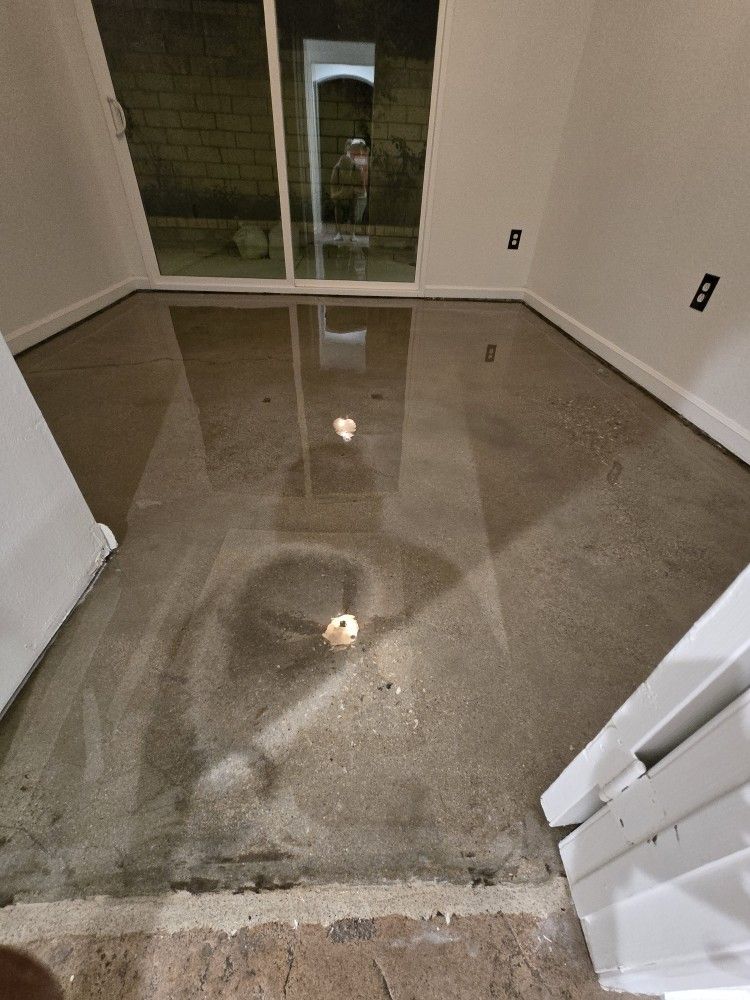 Epoxy gloss finish