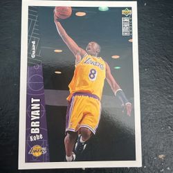 1996 Kobe Bryant Upper Deck Collectors Choice Rookie Card 