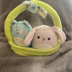 Squishmallow Easter Basket Plushies