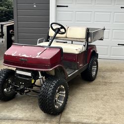 Yamaha G9 Lifted Gas Golf Cart