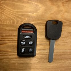 Honda Odyssey key, Honda key 