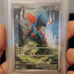 Druddigon IR From White Flare PSA 9 