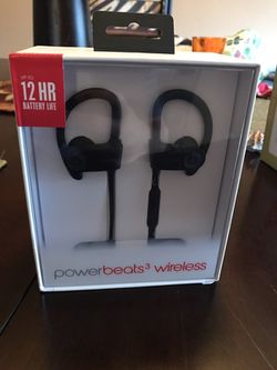 Power beats wireless 3 new sealed