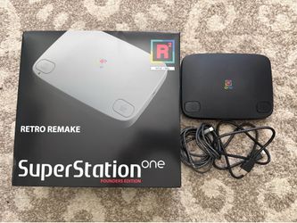 Super station one retro remake mister fpga console
