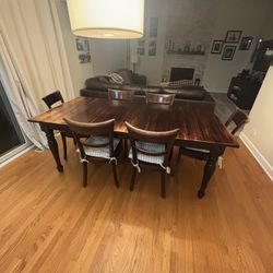 Kitchen Table With 6 Chairs 