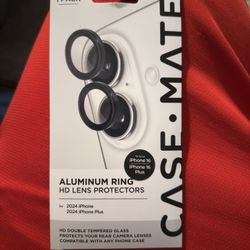 Brand New CaseMate IPhone 16/16+ Tempered Glass Camera Lens Protectors.