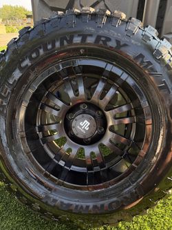 4 New Truck Tires And Rims