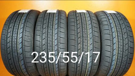 4 New Tires For Sale 235/55/17 We Service Motorcycle Tires