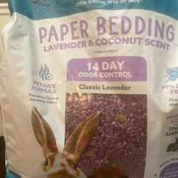25 L - Paper Bedding Lavender & Coconut Scent - Full Cheeks 