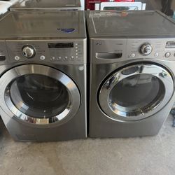 Lg Washer And Lg Electric Dryer