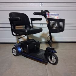 Mobility Scooter Go Go Elite Traveller By Pride Great Condition