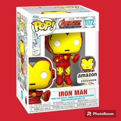 NEW Funko Pop Iron Man #1172 Amazon Exclusive 60th Anniversary