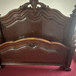 Used Cal king Bed Frame