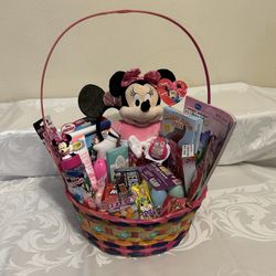 Dancing Minnie Mouse Easter Basket
