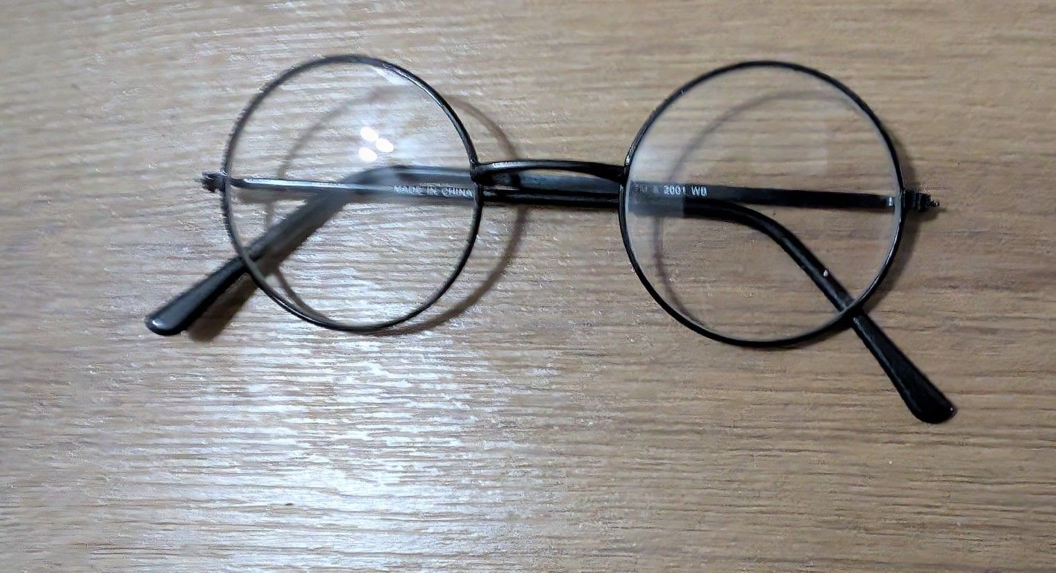 Harry Potter ICONIC Metal Dr Peeper Glasses. LS7224 Warner Bro 2001 