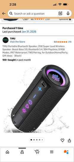 BLUETOOTH SPEAKER 