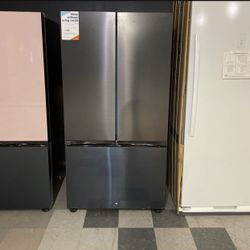 Samsung Bespoke 3 Door French Door Refrigerator With AutoFill Water Pitcher  AND  Ice Maker 3FQ