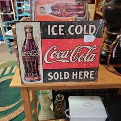 Tin Coca-Cola Sign