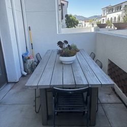 Outdoor Table And Chairs