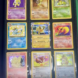 Pokemon Cards RARE Vintage Lot