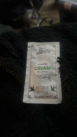 Numbing cream