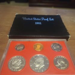 United States Proof Set 1981