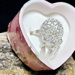 .925 Mexican Silver Ring Size 7"