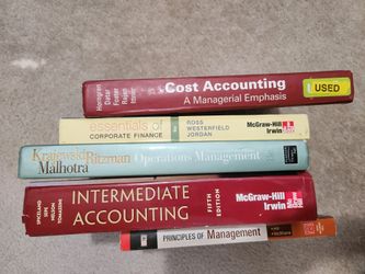 Business (Accounting/Finance) Books