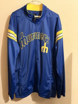 Vintage Coopertown Mariners Trident Jacket