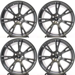 19" Tesla Model Y Wheels Rims Set of 4 19x9.5 5X114.3