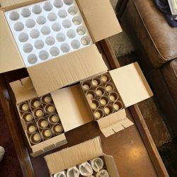 78 Votive Candle Holders for Wedding Event 