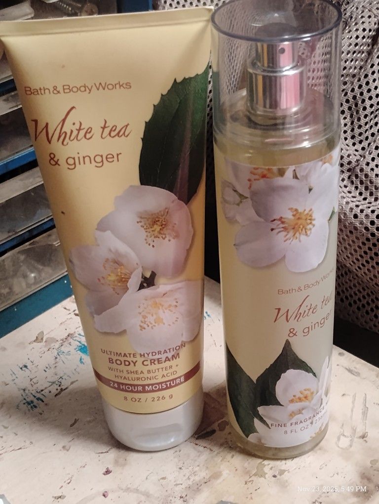 Bath And Body Works White Tea And Ginger