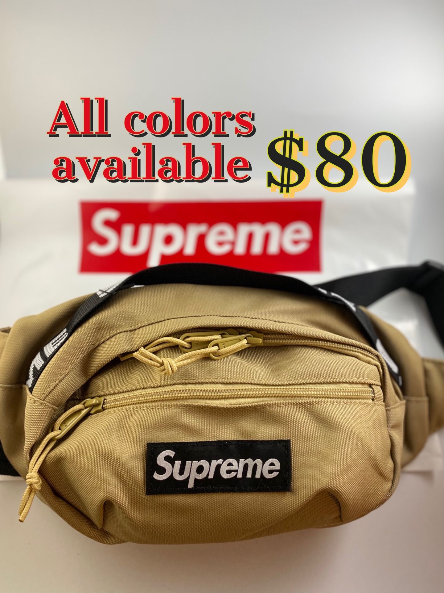 Supreme Waist Bag Brand New All Colors Available 