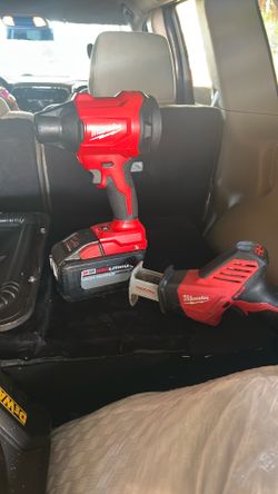 milwaukee precision blower and m18 HD12.0 battery  and i’ll hack all